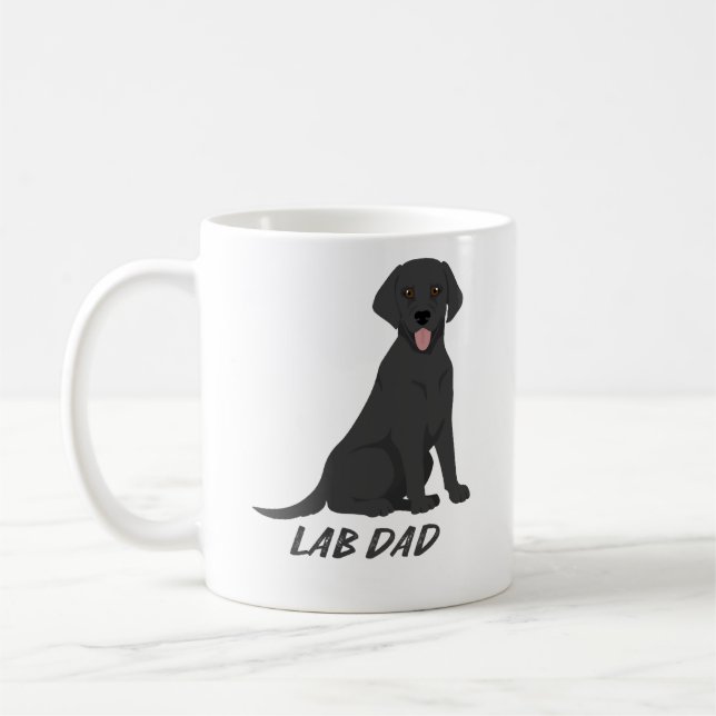Lab Dad � Stolzer Labrador Retriever Hundebesitzer Kaffeetasse (Links)