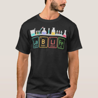 Lab Leben Arbeit Forscher Laborforschung T-Shirt