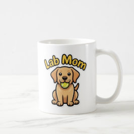 Lab Mom Labrador Retriever Cute Puppy Coffee Mug L Kaffeetasse