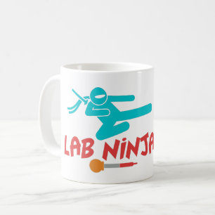 LAB NINJA - MEDIZINISCHER LABORWISSENSCHAFTLER KAF KAFFEETASSE
