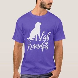 Lab-Opa-Design für Labrador Retriever Großvater T-Shirt