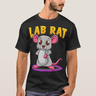Lab Ratte Zukünftiger Laborarbeiter Wissenschaftle T-Shirt