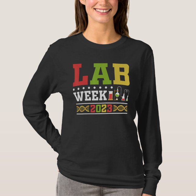 Lab Week 2023 Technologist Medical Laboratory Tech T-Shirt (Vorderseite)