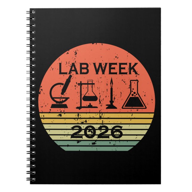 Lab Week 2026 Medical Laboratory Professionals Notizblock (Vorderseite)