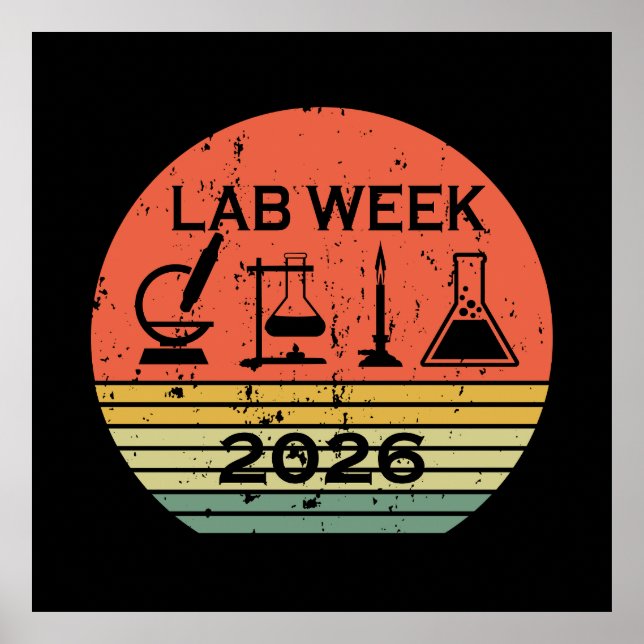Lab Week 2026 Medical Laboratory Professionals Poster (Vorne)