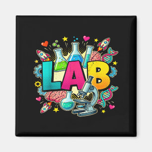 Lab Woche 2026 Tech Laborwissenschaftler Lab Woche Magnet