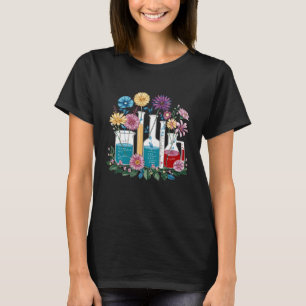 Lab-Woche Florale Chemie – Lustige Wissenschaft T-Shirt