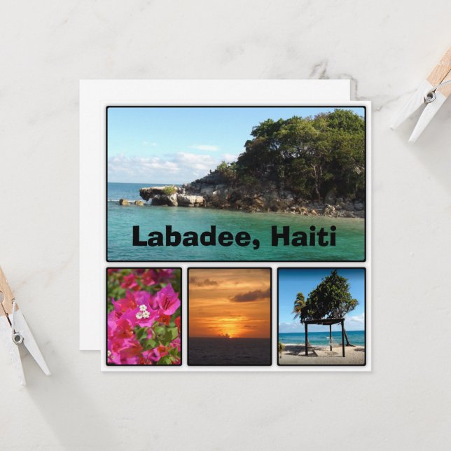 Labadee, Haiti (Vorderseite/Rückseite Beispiel)