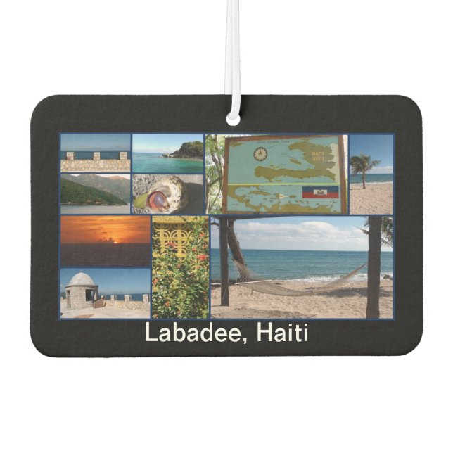 Labadee, Haiti Autolufterfrischer (Vorderseite)