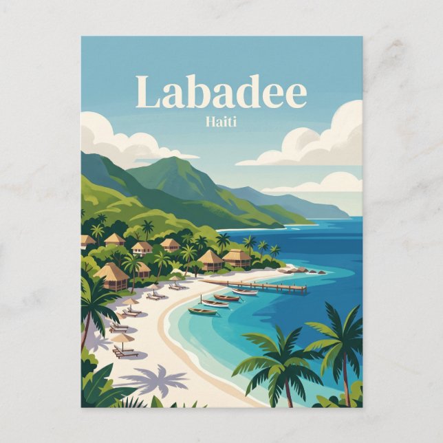 Labadee Haiti Postkarte (Vorderseite)