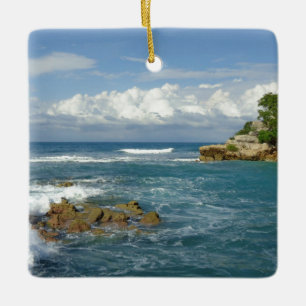 Labadie Meerblick-Gewohnheit datiert Keramikornament