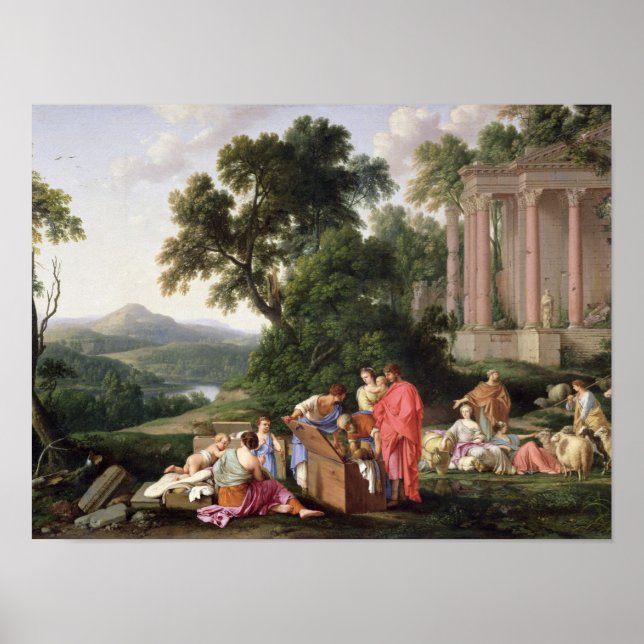 Laban Search for the Idols, 1647 Poster (Vorne)