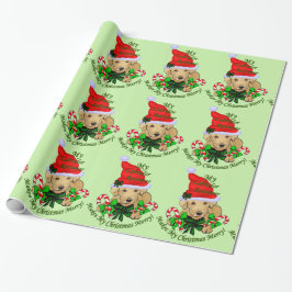 Labardor Retriever Weihnachtswrapping Paper Geschenkpapier