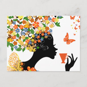 LaBelle Butterfly Postkarte