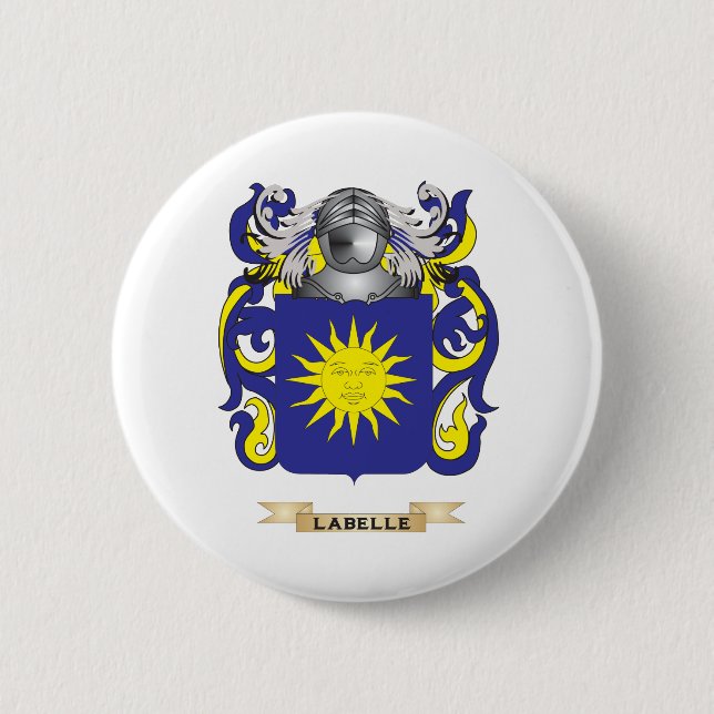 Labelle Wappen (Familienwappen) Button (Vorderseite)