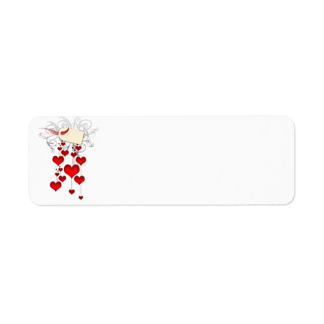 Labels der Rotherzen (Vorne)