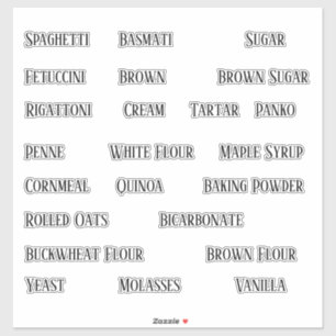 Labels für benutzerdefinierte Speicherkanister