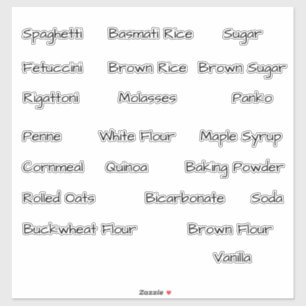 Labels für benutzerdefinierte Speicherkanister