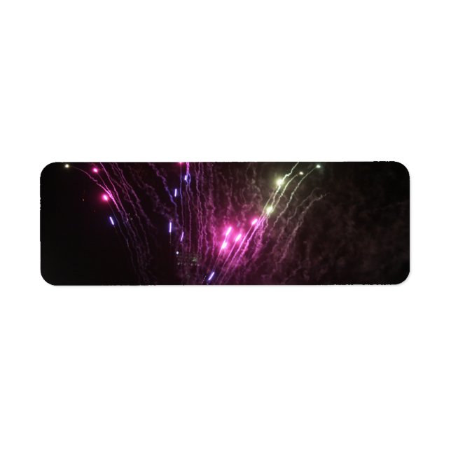 Labels für Fireworks-Adressen (Vorne)