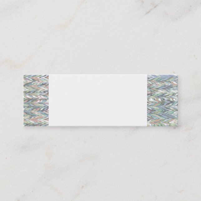 Labels für Geschäftsdesign Mini Visitenkarte (Vorderseite)