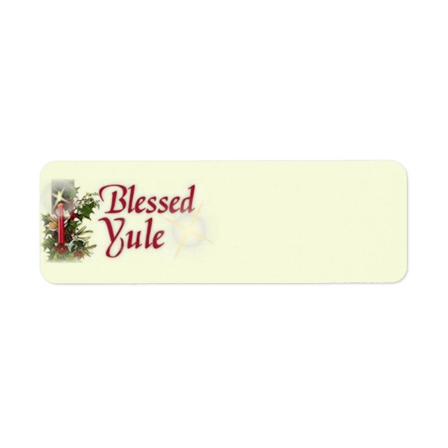 Labels für gesegnetes Weihnachten (Vorne)