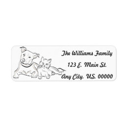 Labels für Haustiere