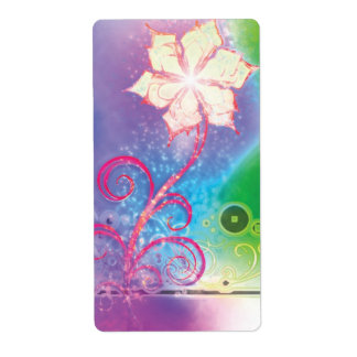 Labels für hübsche Blume-Designer