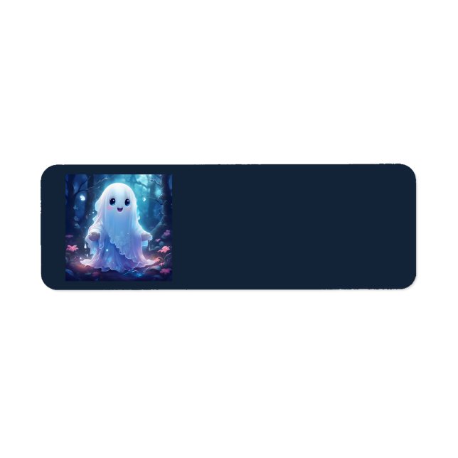 Labels für Niedliche Ghost-Adressen (Vorne)