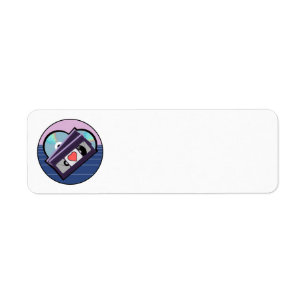 Labels für Retro-Media-Lieben