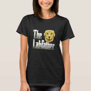 Labfather Golden Labrador Retriever Besitzer Hund T-Shirt