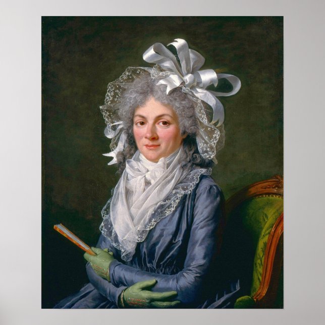 Labille-Guiard - Madame De Genlis Poster (Vorne)
