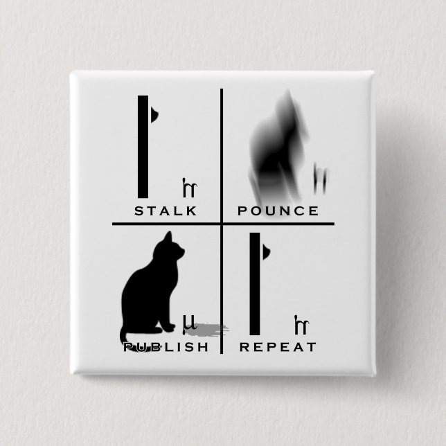 LabKitty Beschwörungsformel Button (Vorderseite)