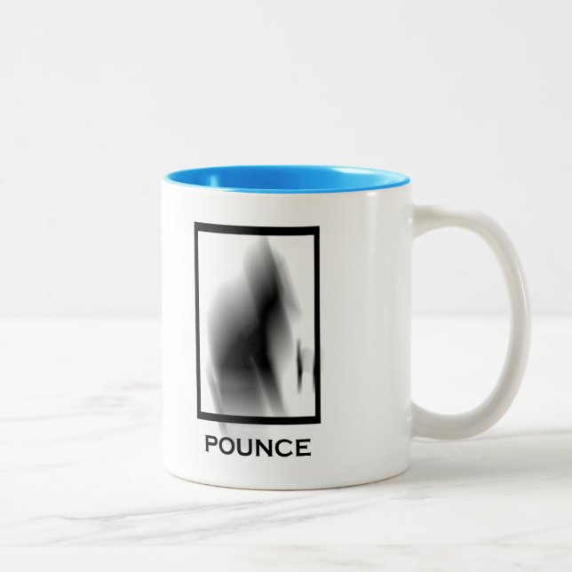 LabKitty Pounce Zweifarbige Tasse (Rechts)