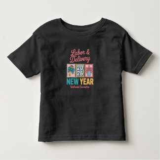 Labor and Delivery New Year 2026 Welcome Committee Kleinkind T-shirt