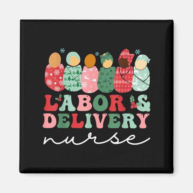 Labor And Delivery Nurse Shirt L&amp;d Nurse Chris Magnet (Vorne)
