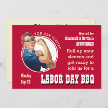 LABOR DAY GRILLEN Rosie Riveter