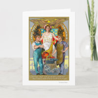 Labor Day Souvenir Laborers with Lady Justice