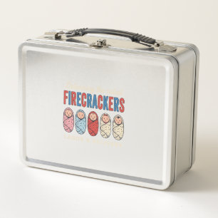 Labor & Delivery Knaller Süße Babypflegerin Desi Metall Brotdose