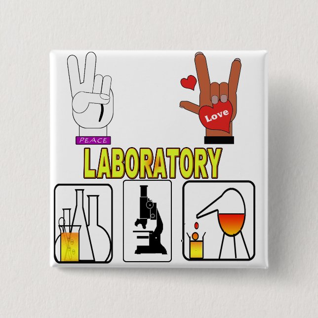 LABOR FÜR FRIEDENSLIEBE BUTTON (Vorderseite)