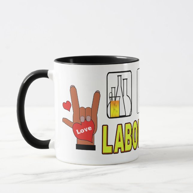 LABOR FÜR FRIEDENSLIEBE TASSE (Links)
