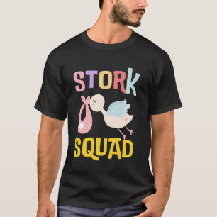 Labor Storch-Truppe Labor- und Entbindungs-Pflegek T-Shirt