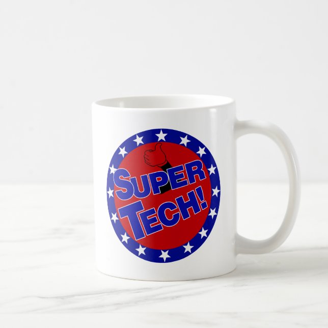 LABOR SUPER TECH! KAFFEETASSE (Rechts)