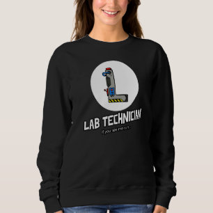 Laborarbeiter Motif See You Me Runen Laborat Sweatshirt