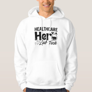 Laborassistent Healthcare Hero Labrador Tech Hoodie