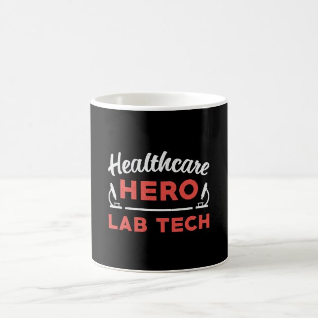 Laborassistent Healthcare Hero Labrador Tech Kaffeetasse (Mittel)