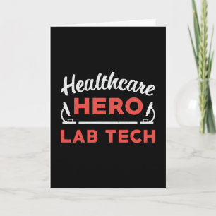 Laborassistent Healthcare Hero Labrador Tech Karte