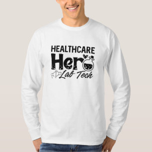 Laborassistent Healthcare Hero Labrador Tech T-Shirt