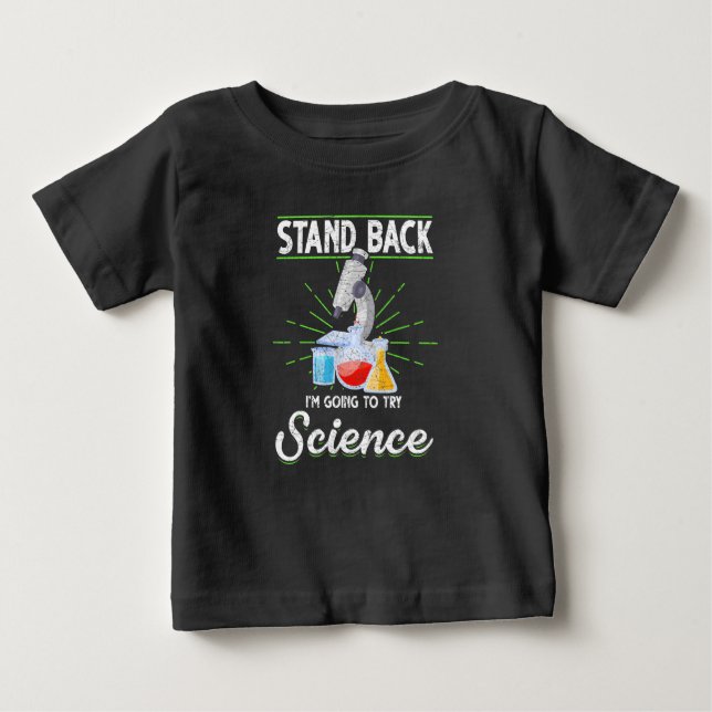 Laboratorium für Chemie, Physik, Biologie Baby T-shirt (Vorderseite)