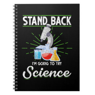 Laboratorium für Chemie, Physik, Biologie Notizblock