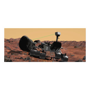 Laboratorium für Mars Fotodruck